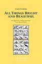 All Things Bright and Beautiful SA choral sheet music cover